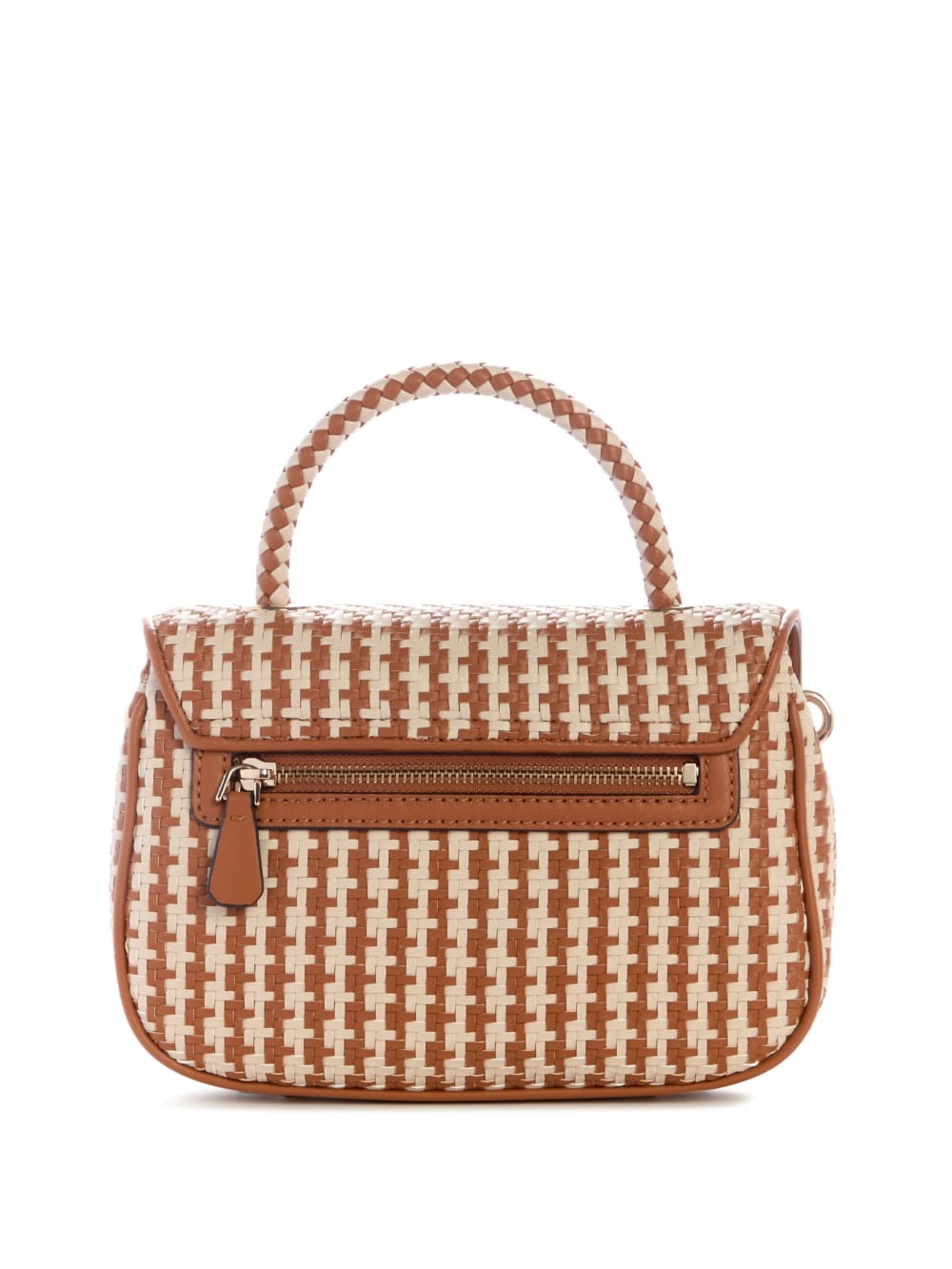 Mirema Woven Top-Handle Bag - Guess