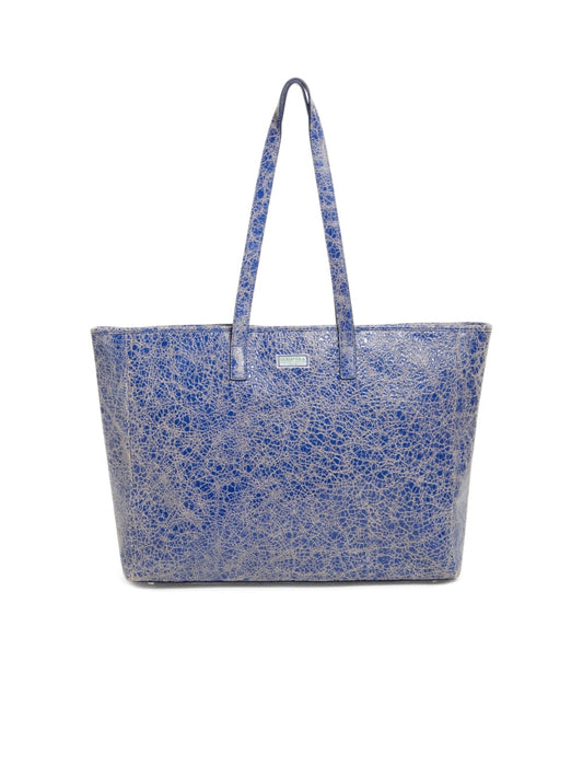 Cracked Leather Serapia Tote - Guess