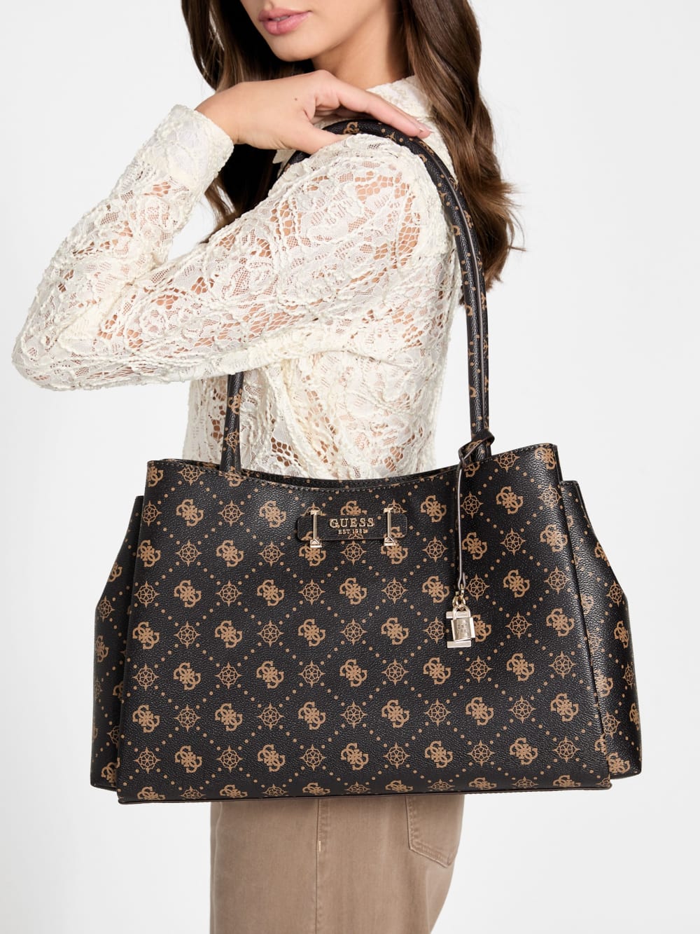 Carrie Quattro G Girlfriend Carryall - Guess