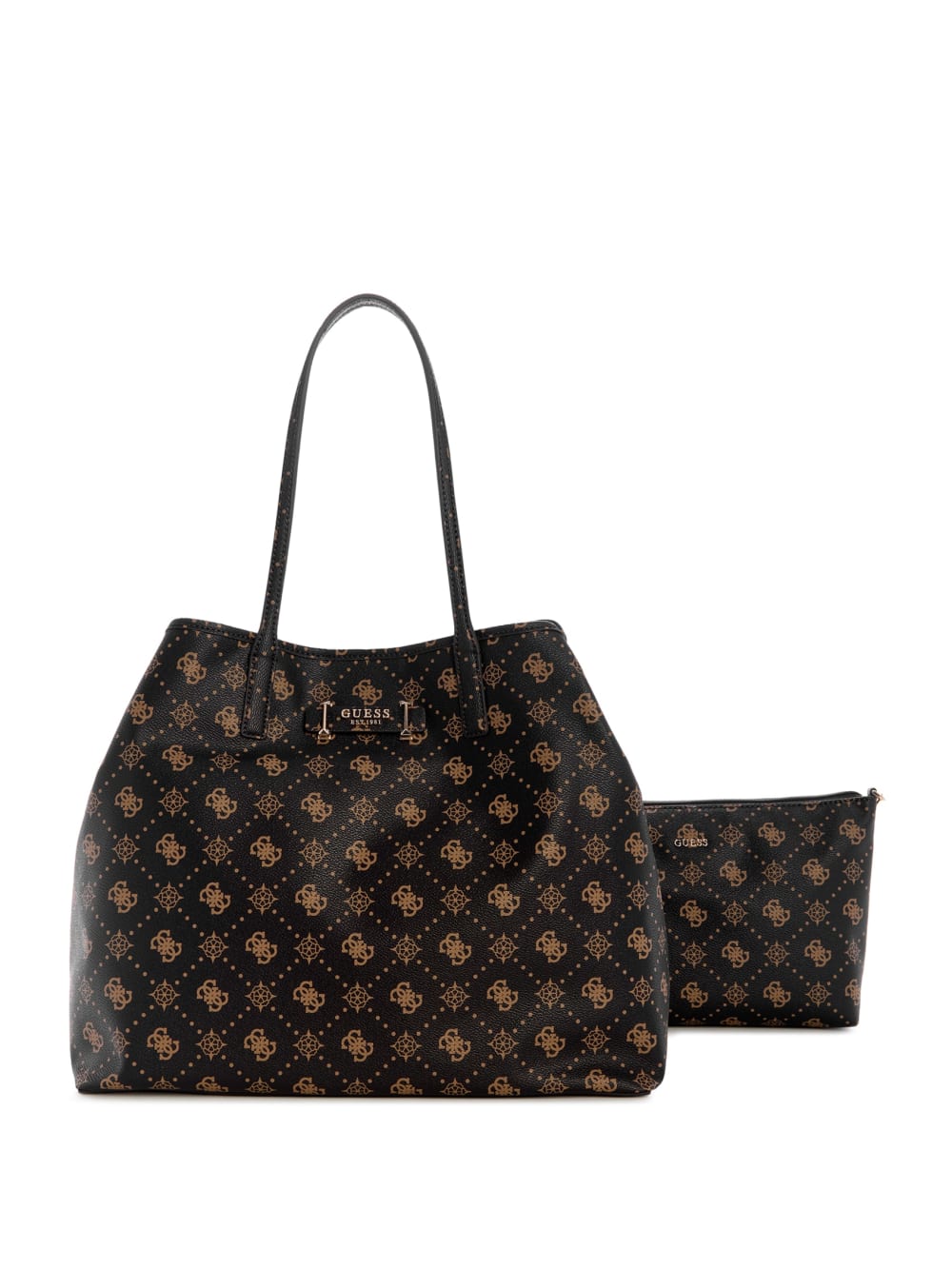 Carrie Large Logo Tote - Guess