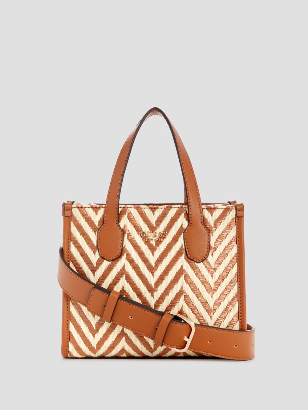 Silvana Chevron Mini Tote - Guess