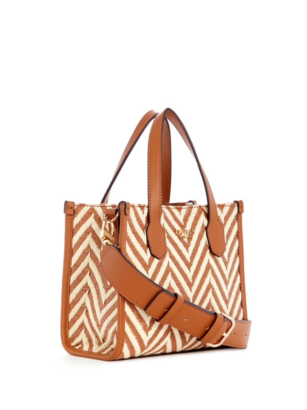 Silvana Chevron Mini Tote - Guess