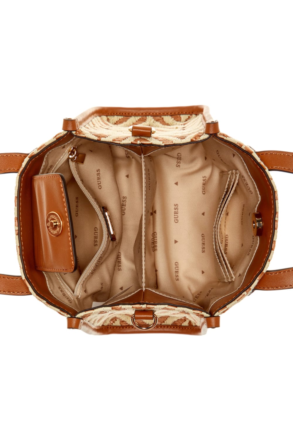 Silvana Chevron Mini Tote - Guess