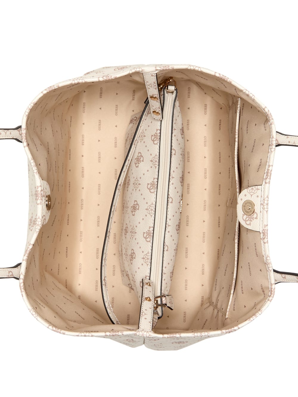 Carrie Large Logo Tote - Guess