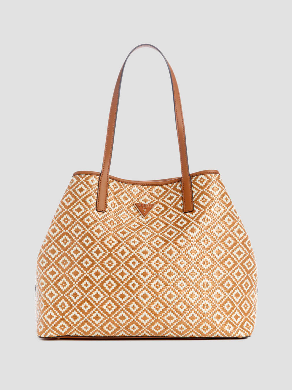 Vikky Straw Tote Set - Guess