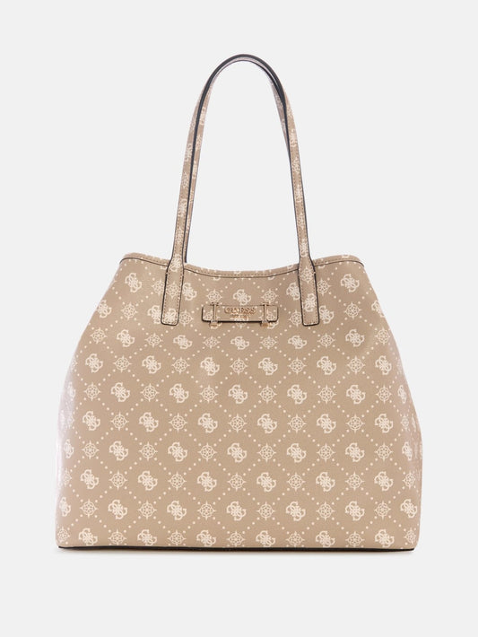 Carrie Large Logo Tote - Guess