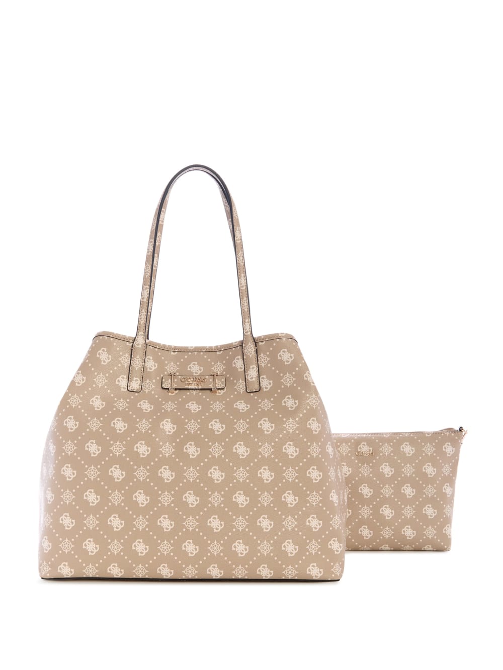 Carrie Large Logo Tote - Guess