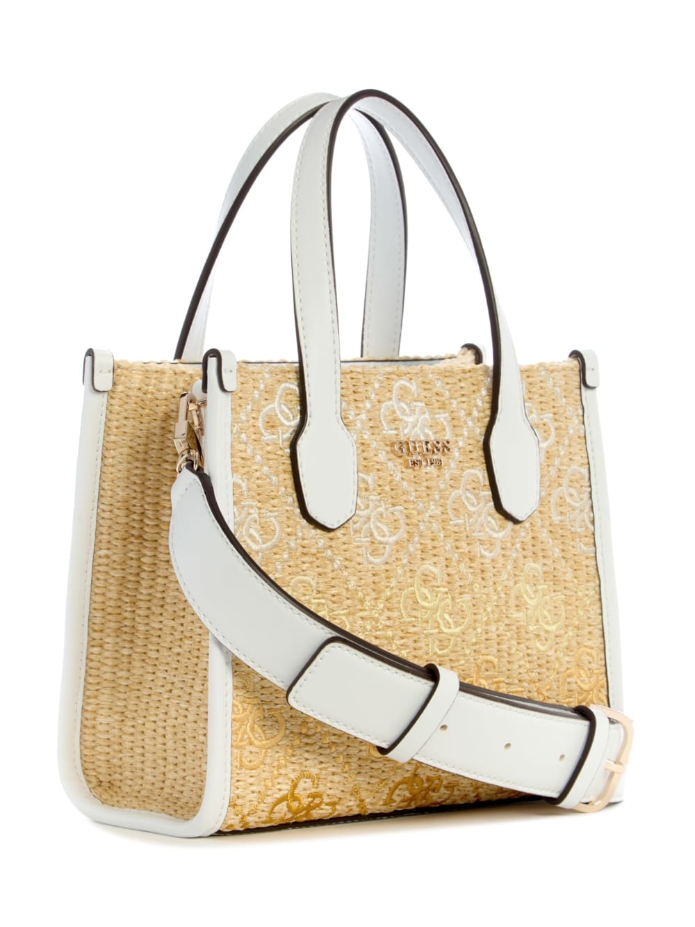 Silvana Raffia Mini Tote - Guess