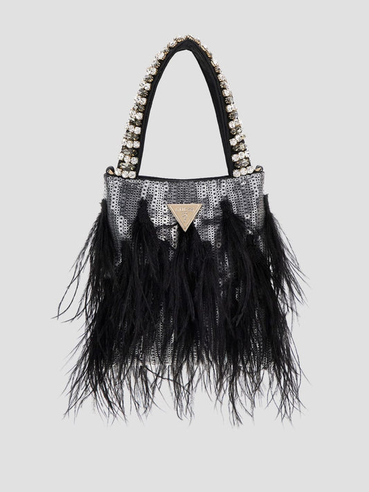 Misae Sequin Mini Tote - Guess