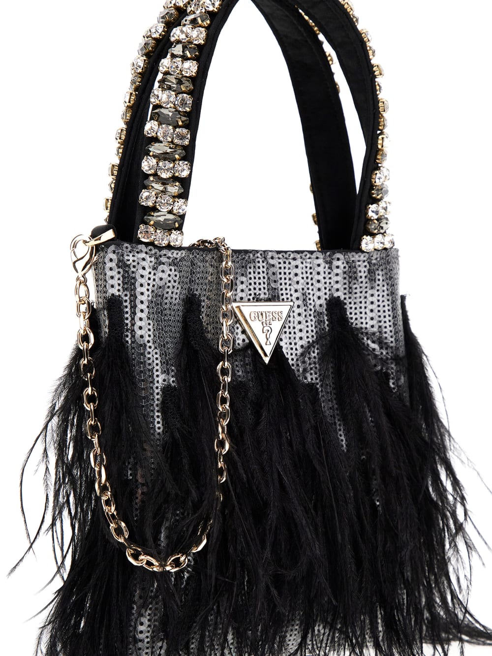 Misae Sequin Mini Tote - Guess