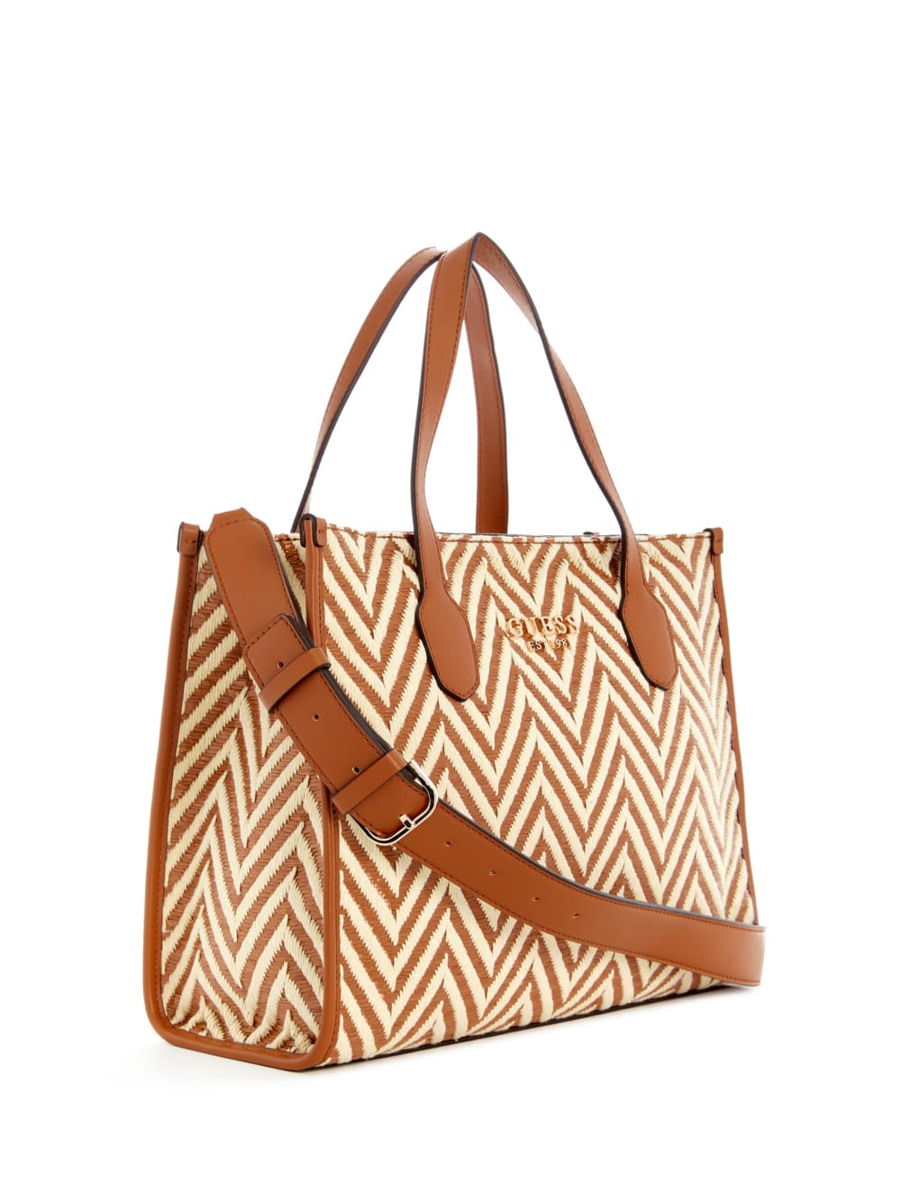 Silvana Chevron Tote - Guess