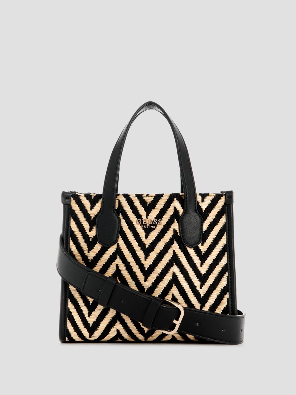 Silvana Chevron Mini Tote - Guess