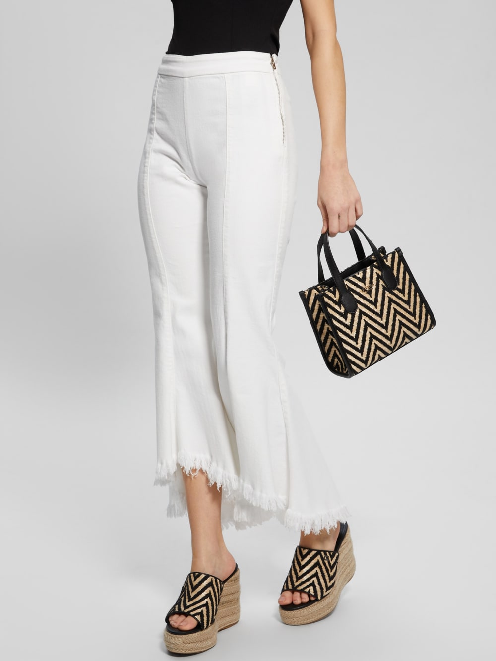 Silvana Chevron Mini Tote - Guess
