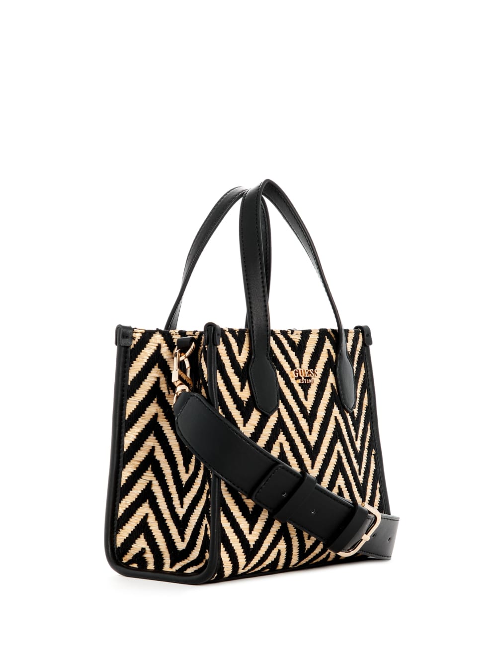 Silvana Chevron Mini Tote - Guess