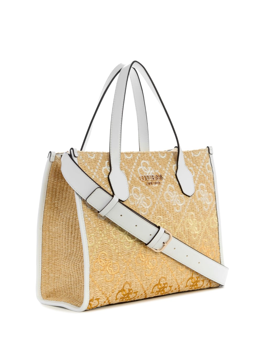 Silvana Raffia Tote - Guess