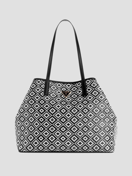 Vikky Straw Tote Set - Guess