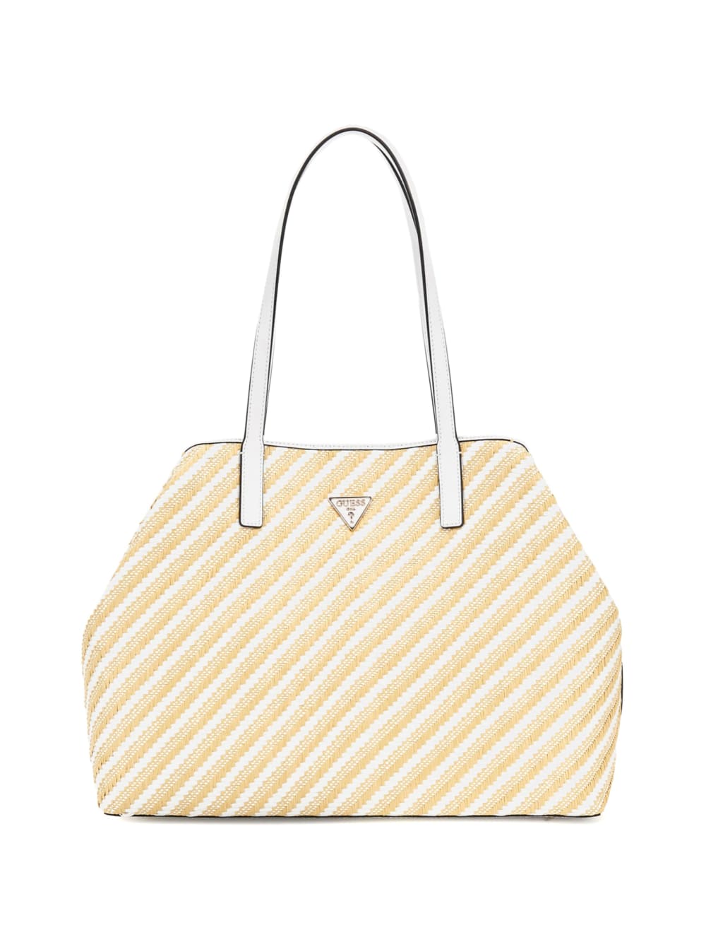 Vikky Woven Straw Tote Set - Guess