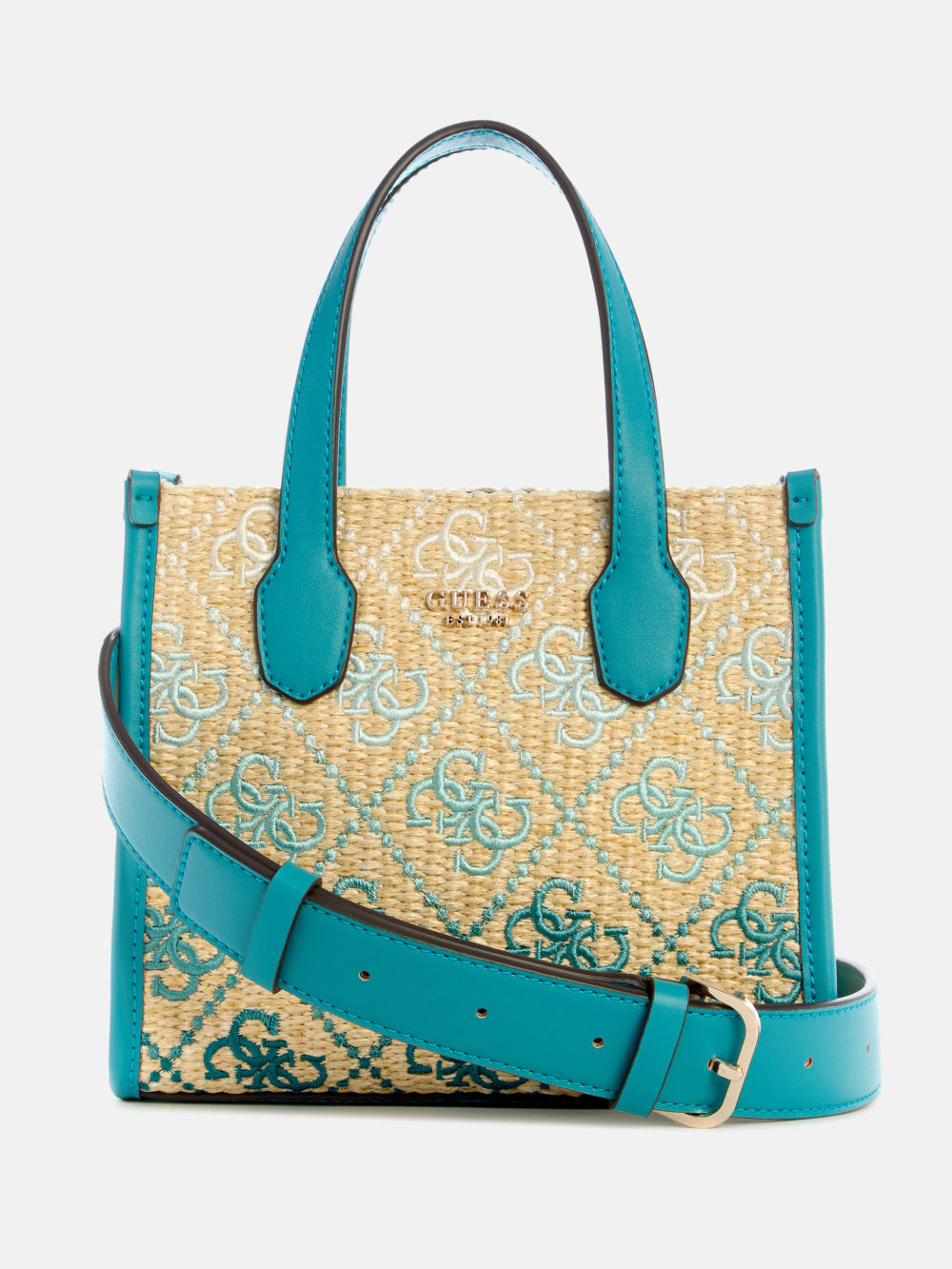 Silvana Raffia Mini Tote - Guess