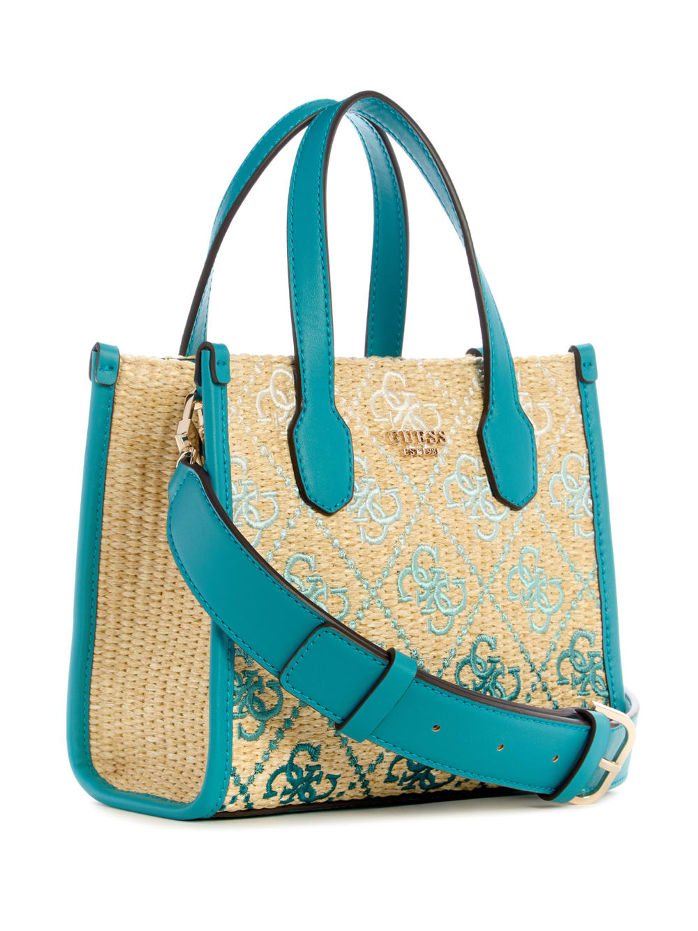 Silvana Raffia Mini Tote - Guess