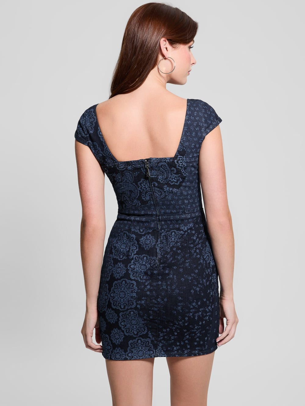 Eco Akira Printed Denim Dress - Guess