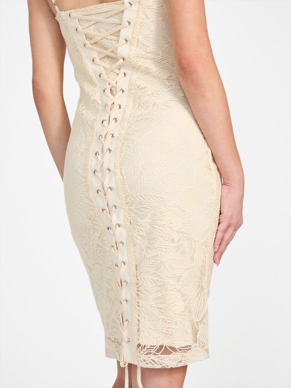 Serene Lace Bustier Dress - Guess