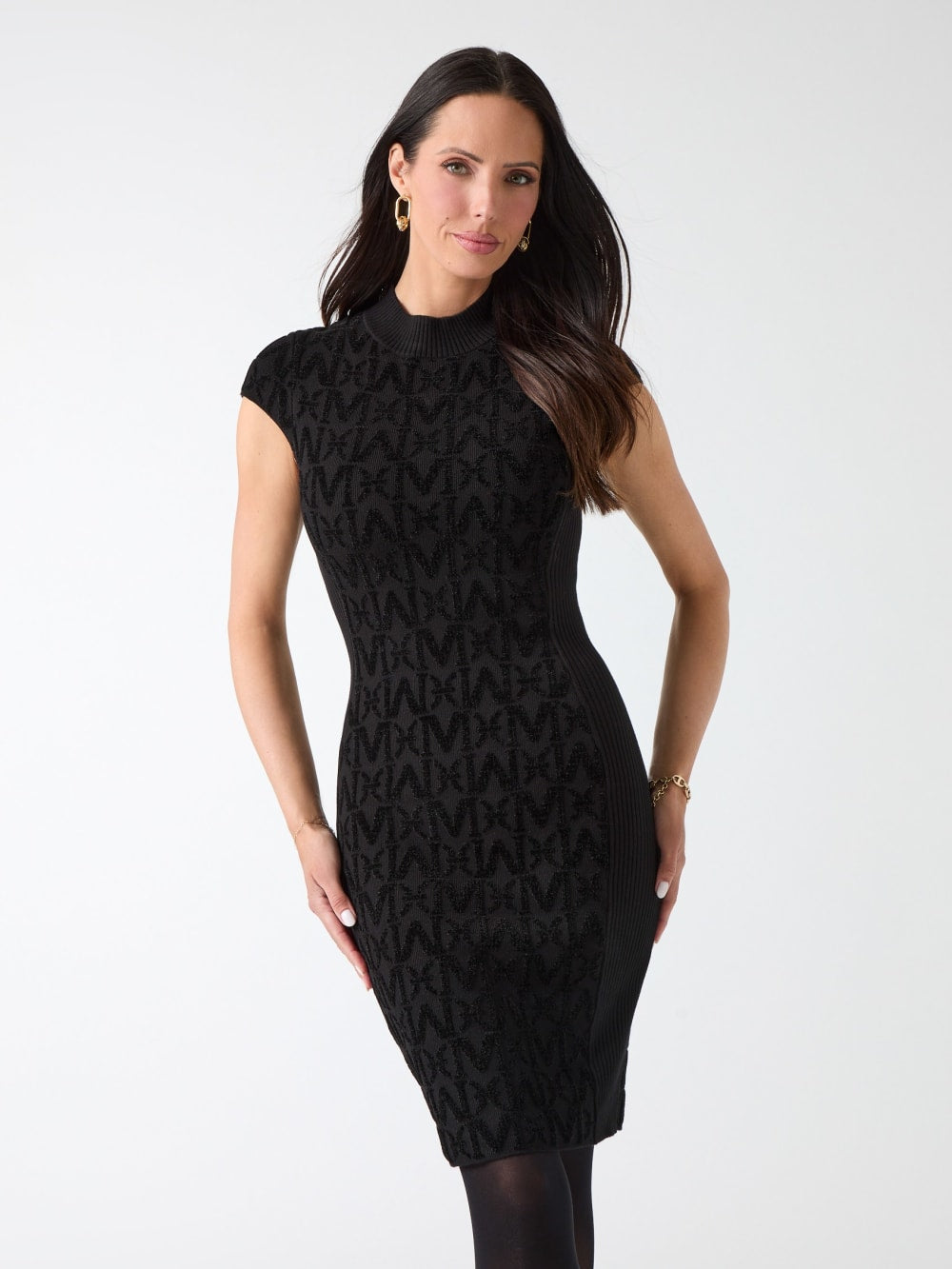Hermione Cap Sleeve Sweater Dress - Guess