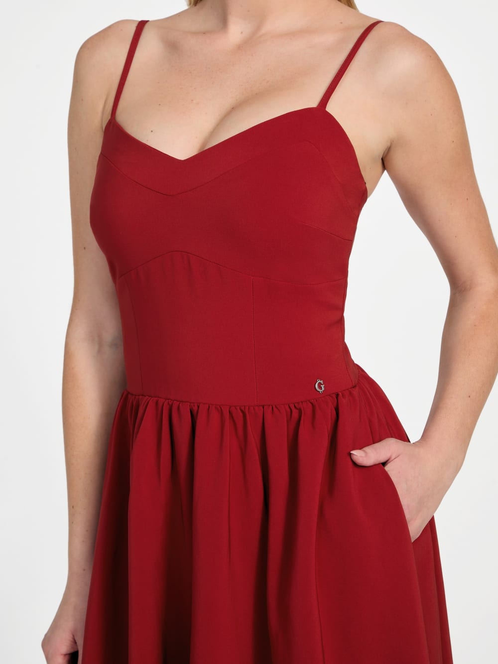 Sophie Woven Midi Dress - Guess