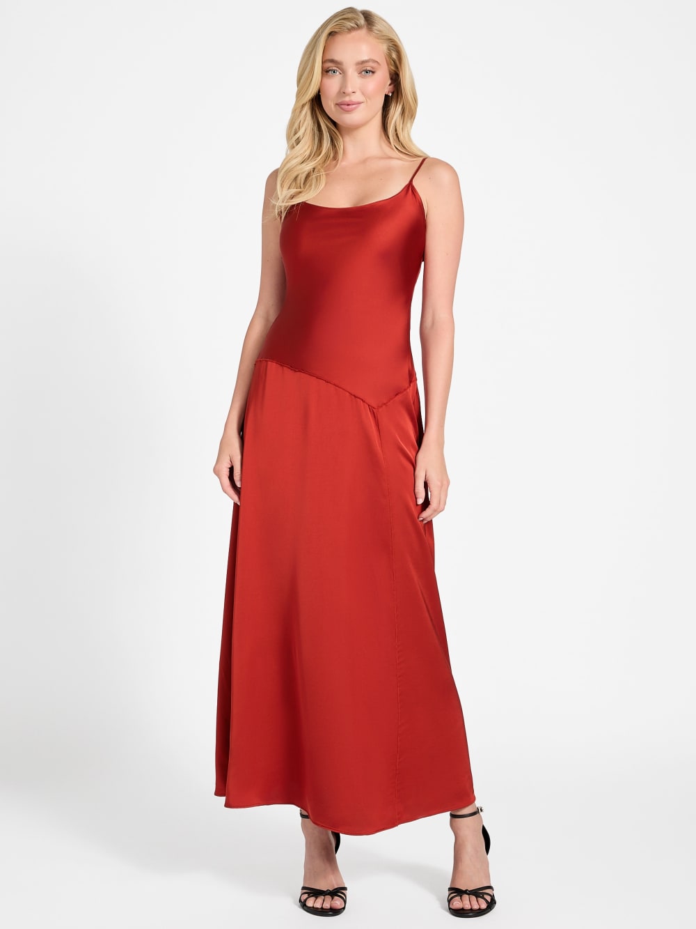 Jasmin Woven Maxi Dress - Guess