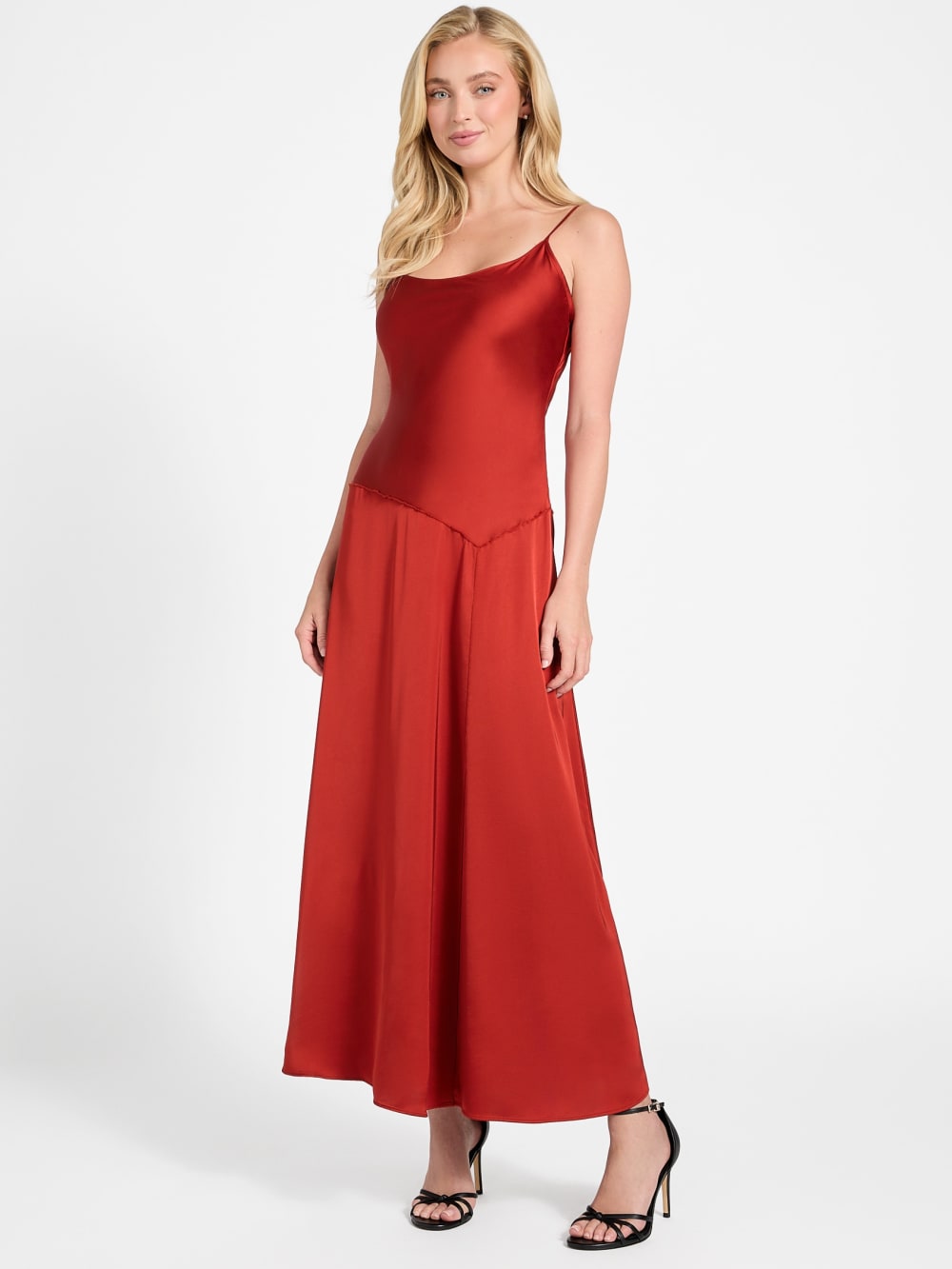 Jasmin Woven Maxi Dress - Guess