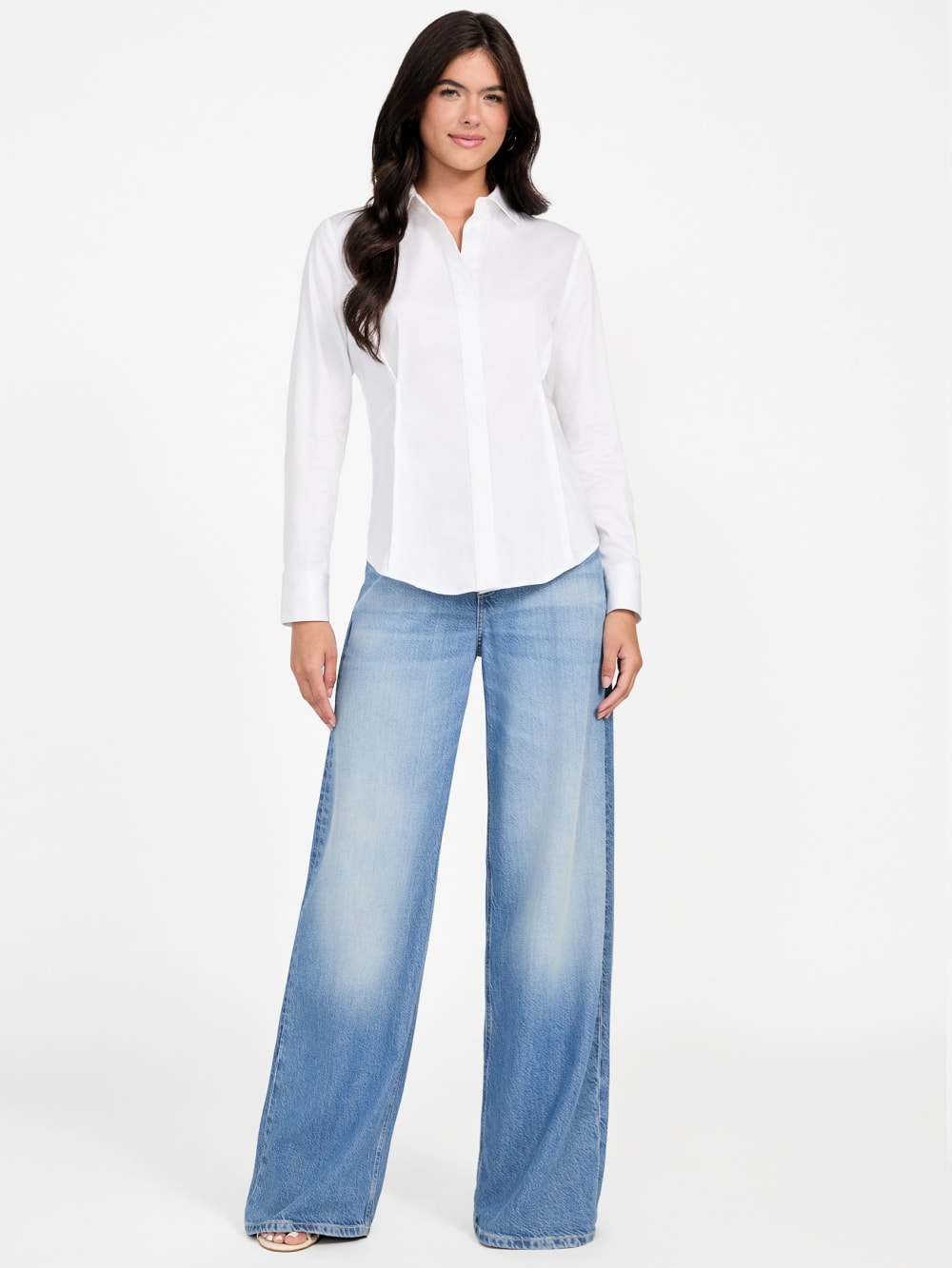 Cassidy silky cotton shirt - Guess