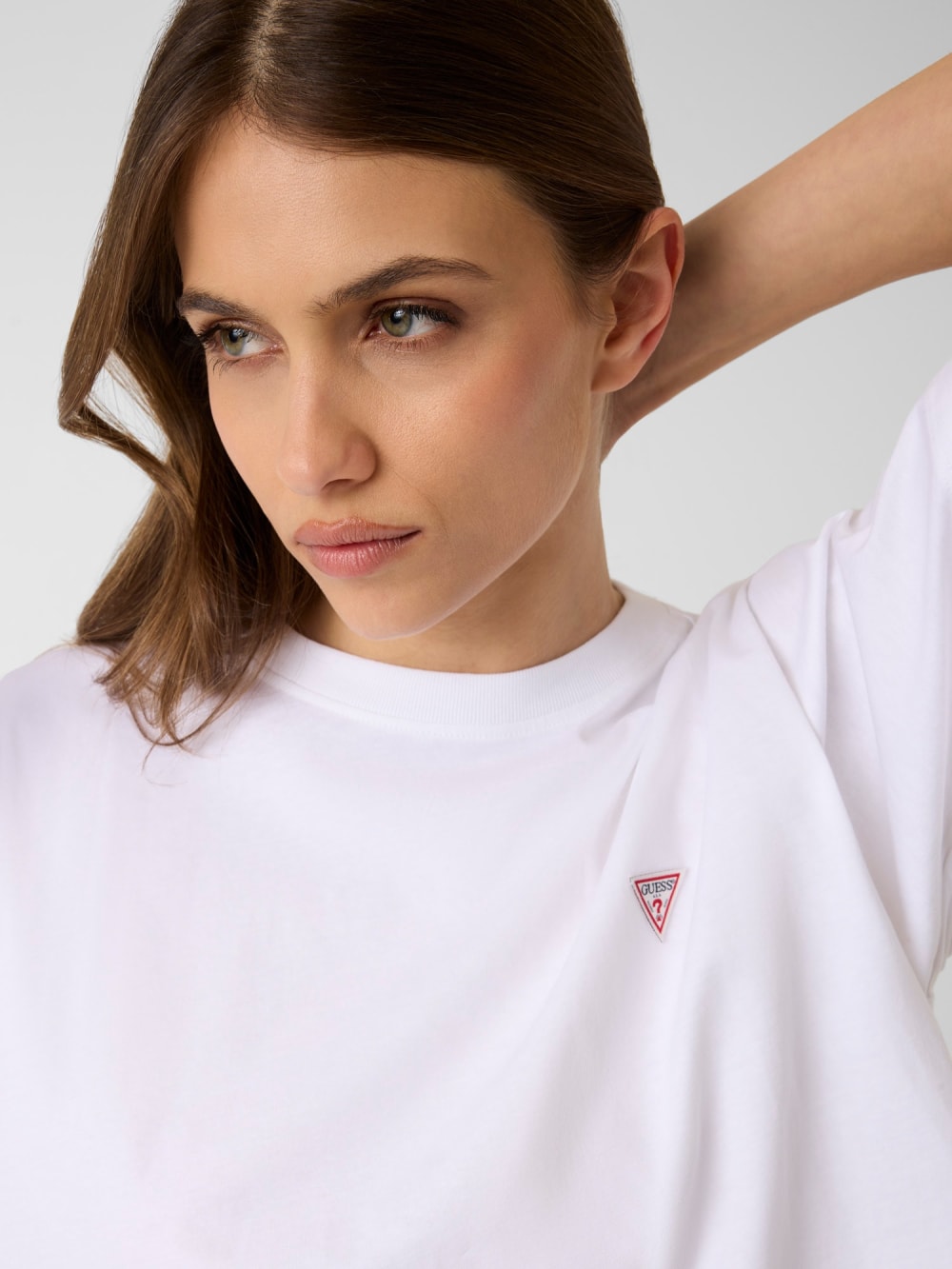 Boxy Mini Triangle Tee - Guess