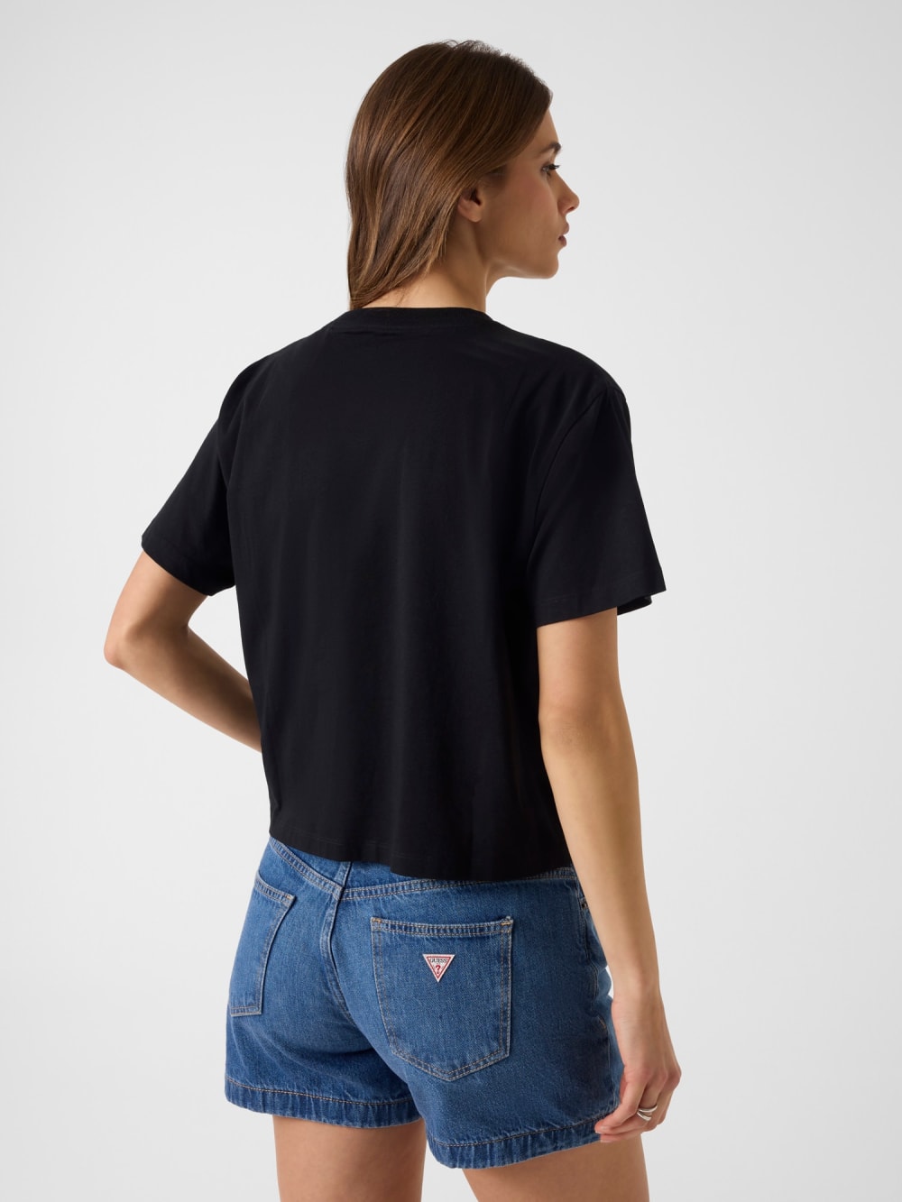 Boxy Mini Triangle Tee - Guess