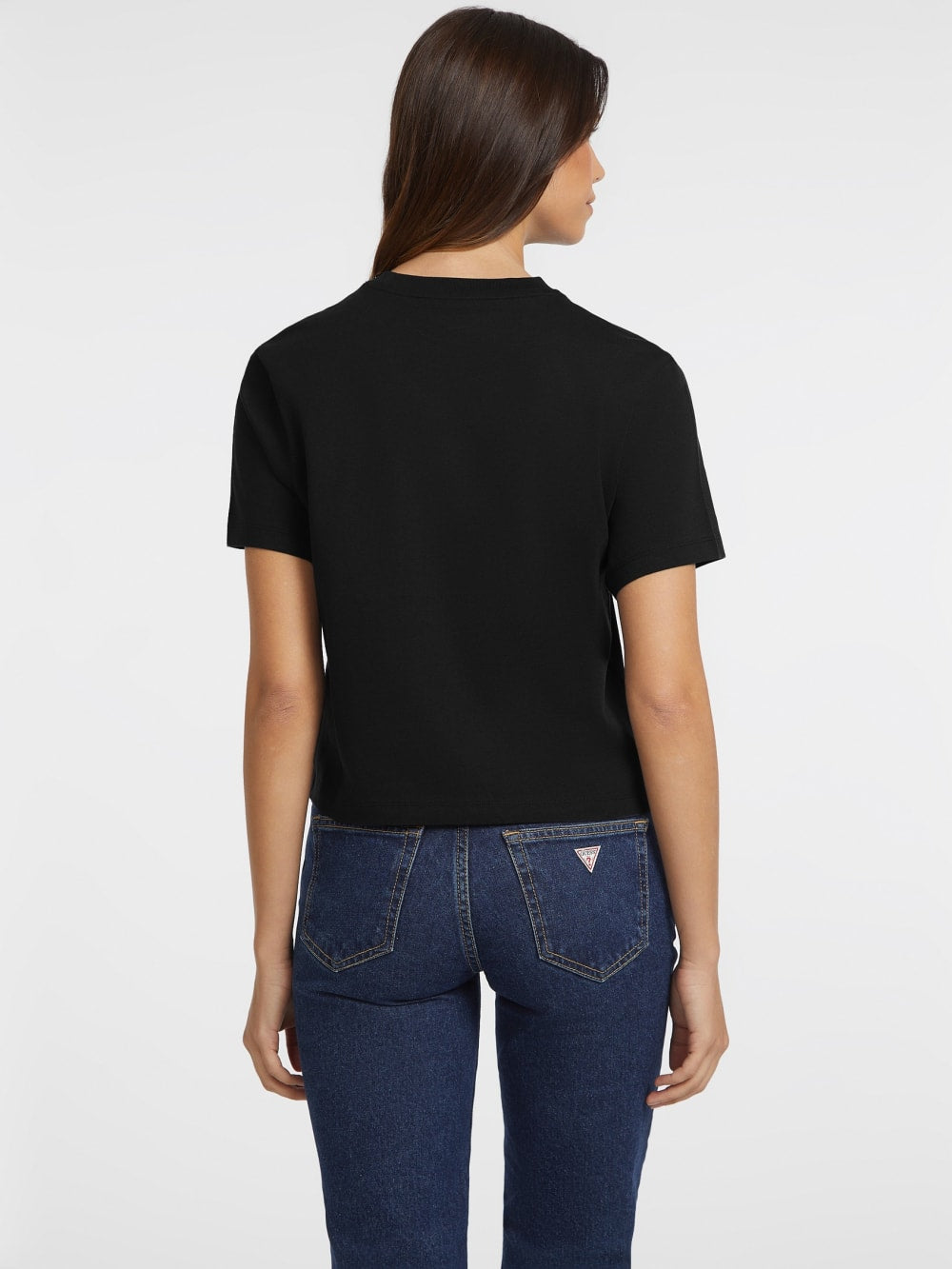 Boxy Mini Triangle Tee - Guess