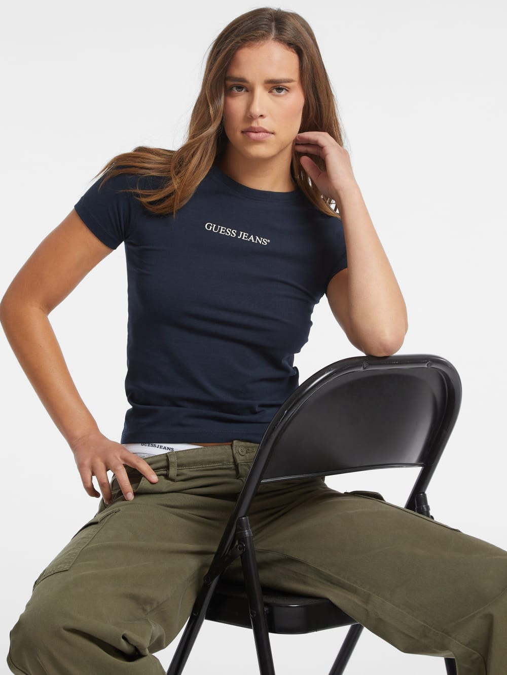 Slim Logo Tee - Guess