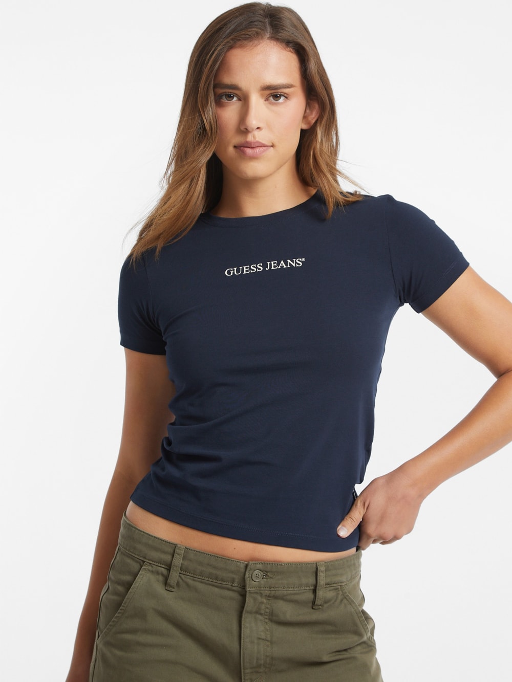 Slim Logo Tee - Guess