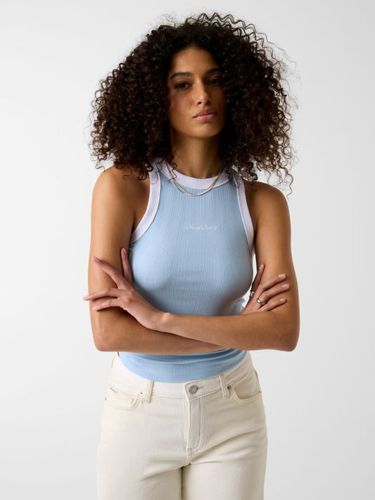 Embroidered logo tank top - Guess