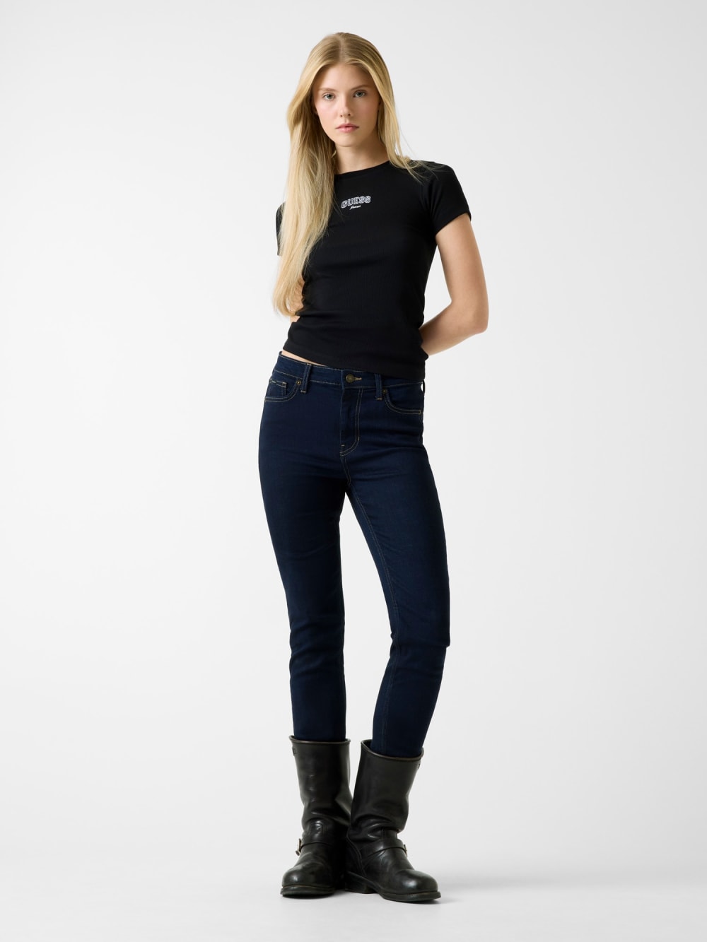 Embroidered logo t-shirt - Guess