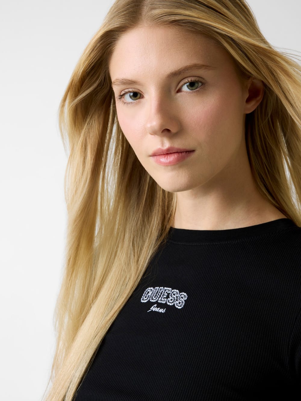 Embroidered logo t-shirt - Guess