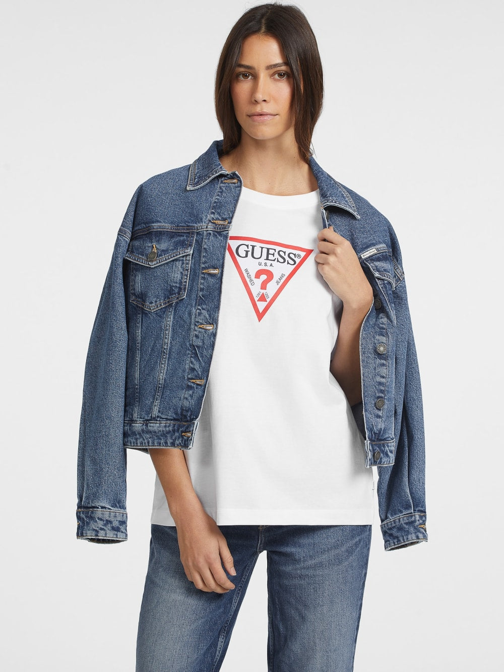 Oversized Iconic Tee - Guess