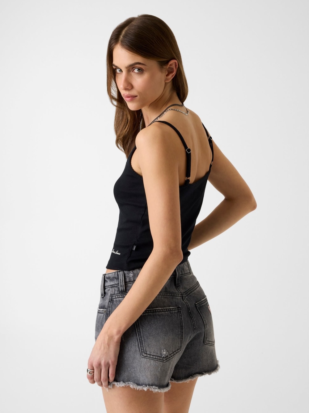 Viscose-blend tank top - Guess