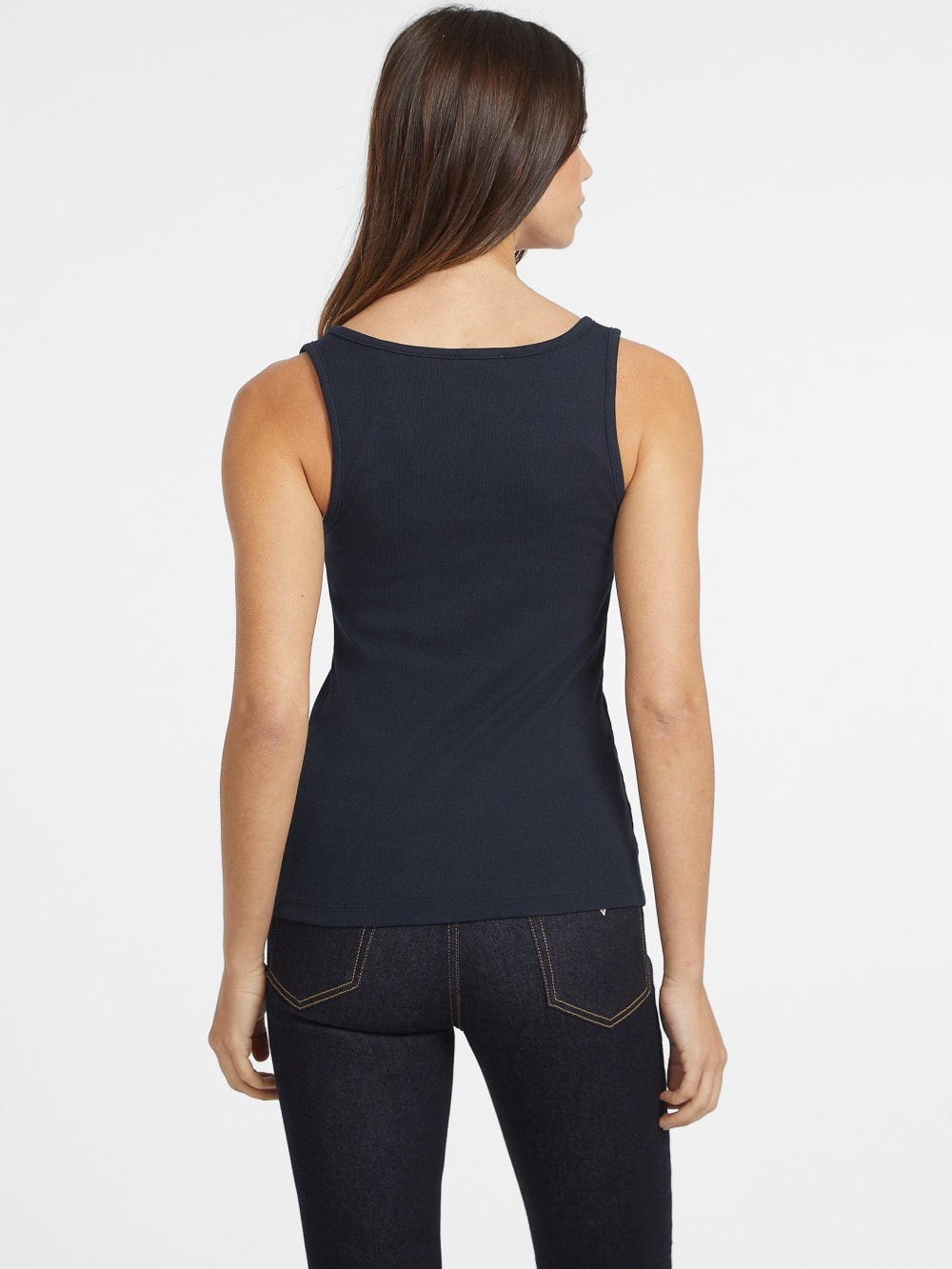 Slim Embroidered Star Tank - Guess