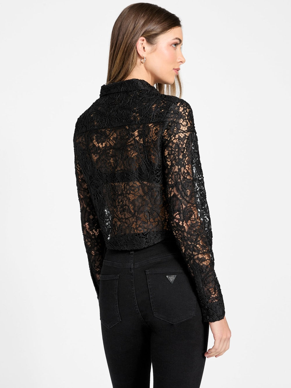 Eco Imani Lace Top - Guess
