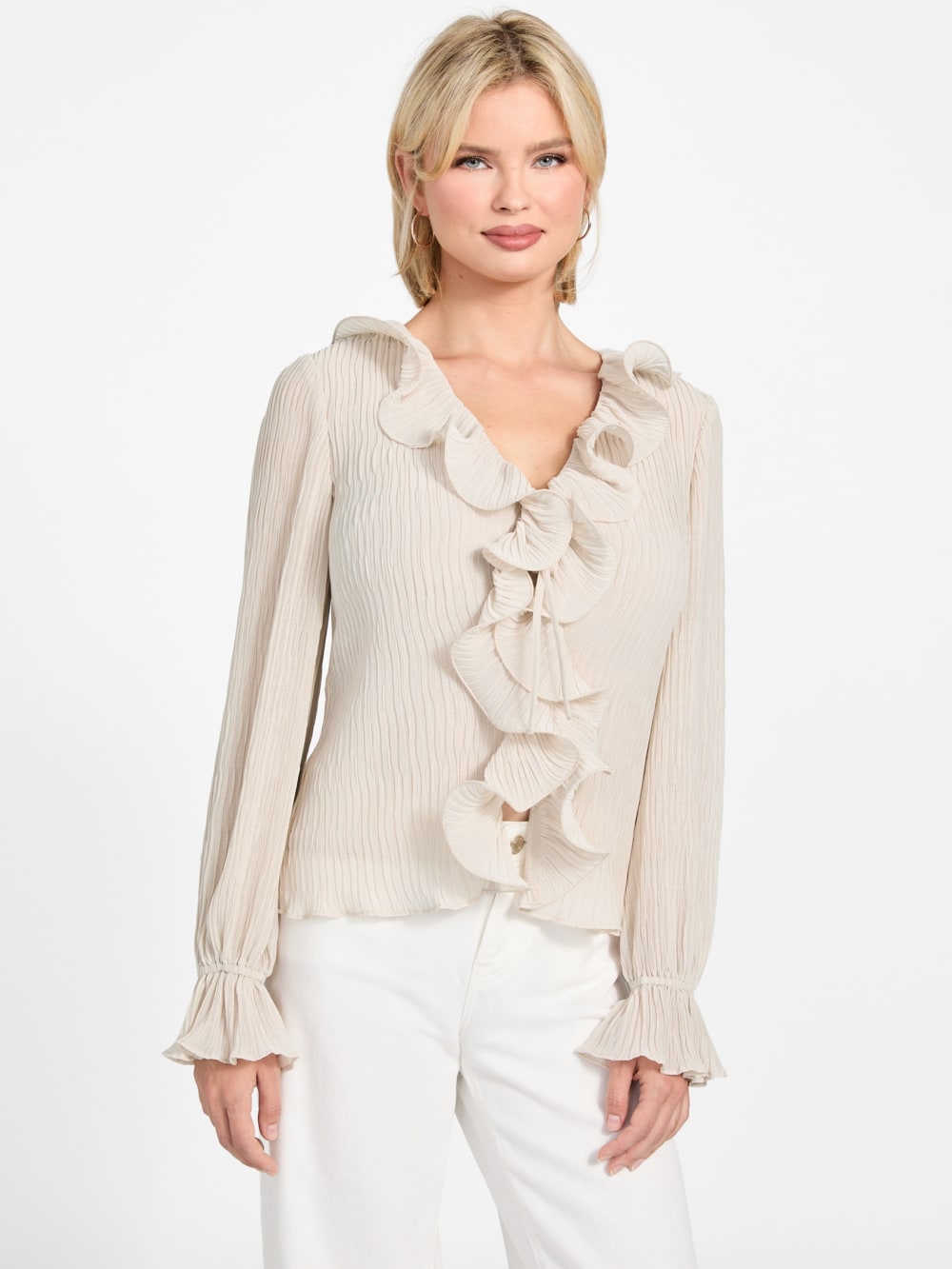 Eco Faye Chiffon Top - Guess