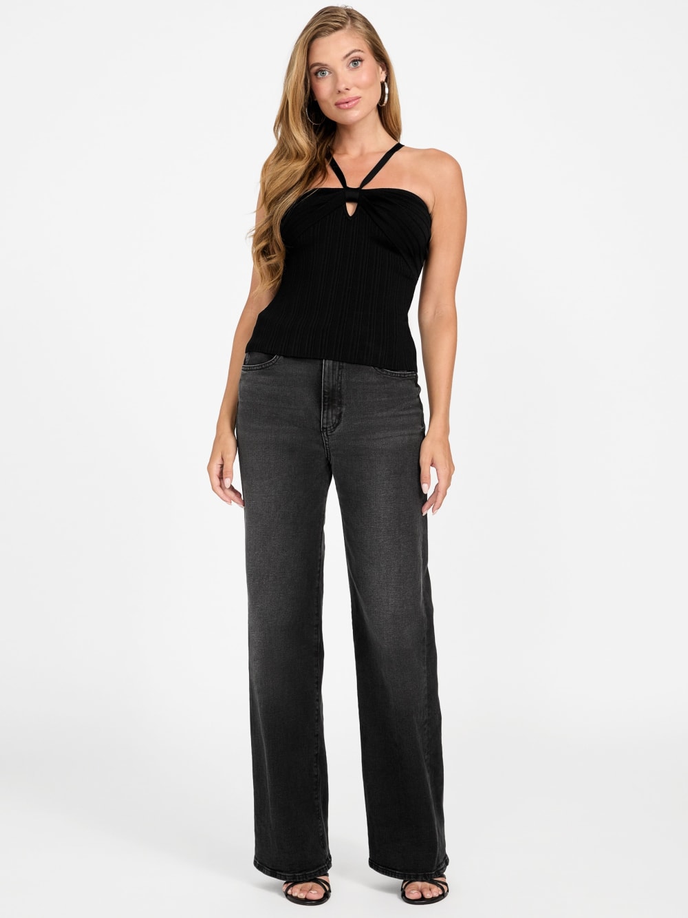 Sofie Ribbed Mirage Top - Guess