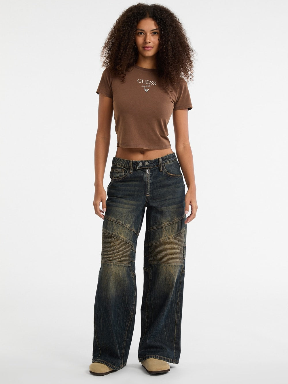 GUESS Originals Eco Vintage Baker Baby Tee - Guess