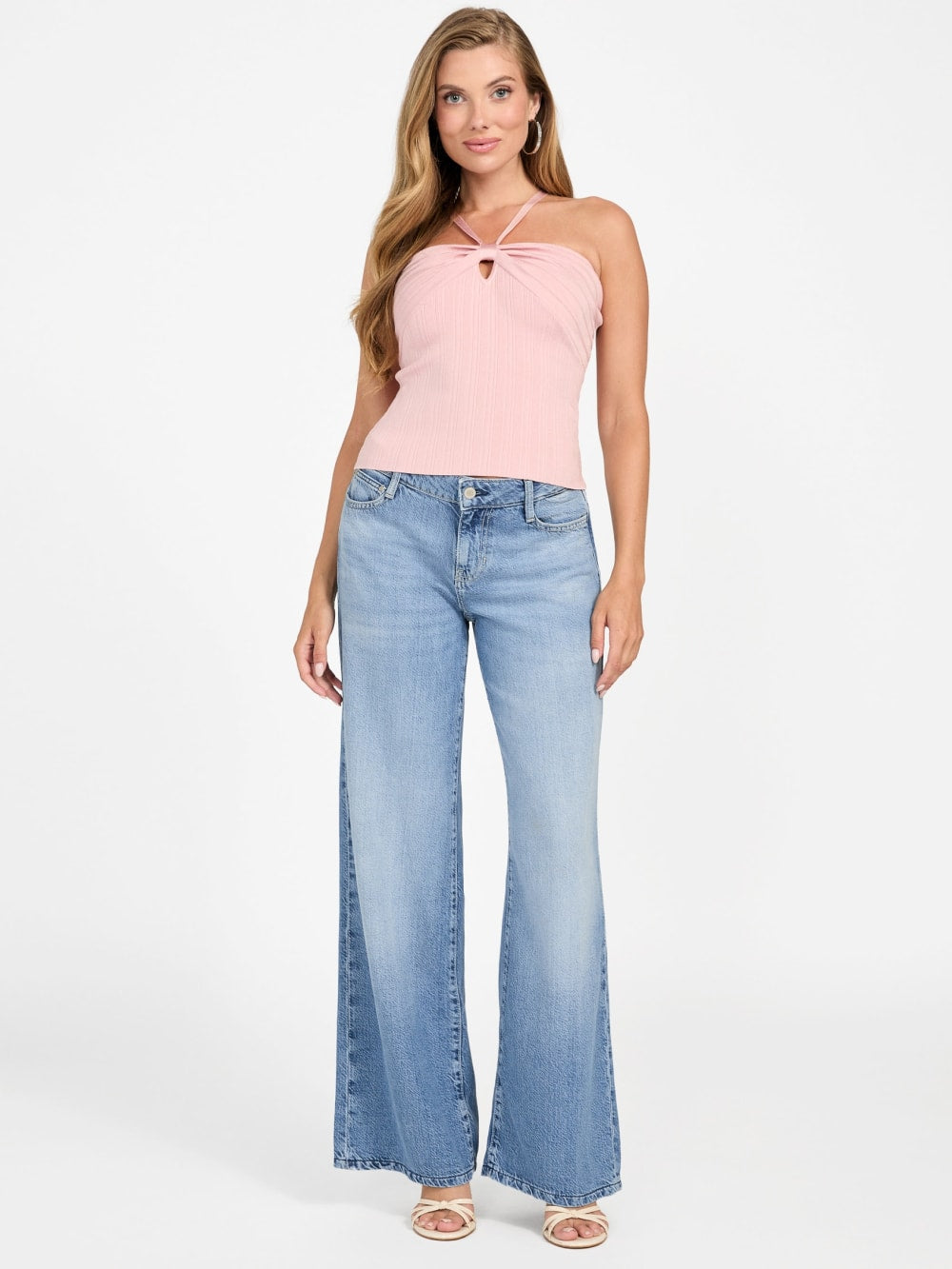Sofie Ribbed Mirage Top - Guess