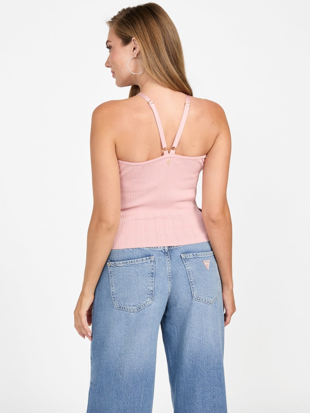 Sofie Ribbed Mirage Top - Guess