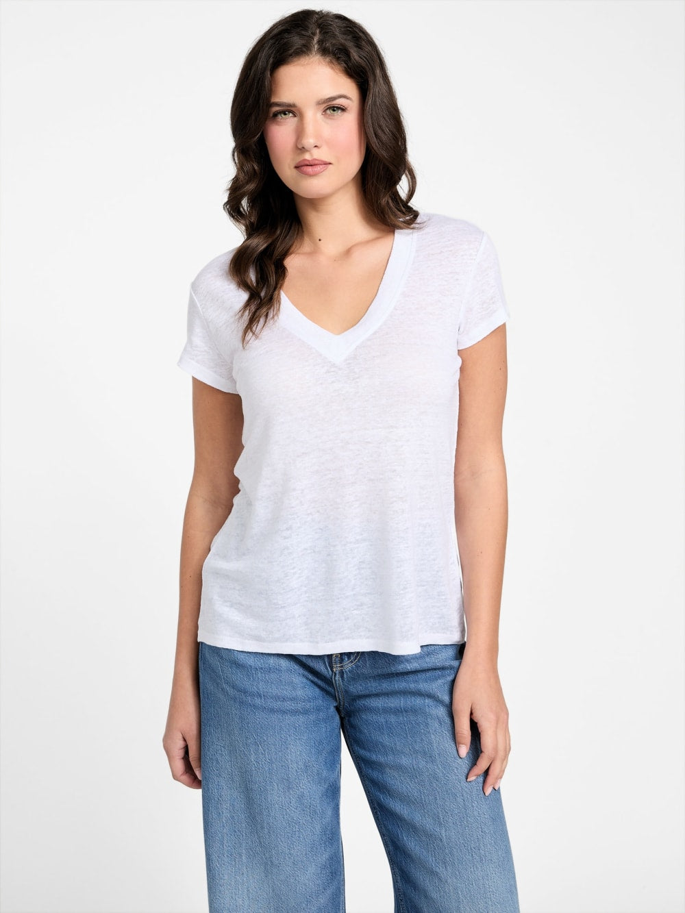Eco Lindsey Linen Top - Guess