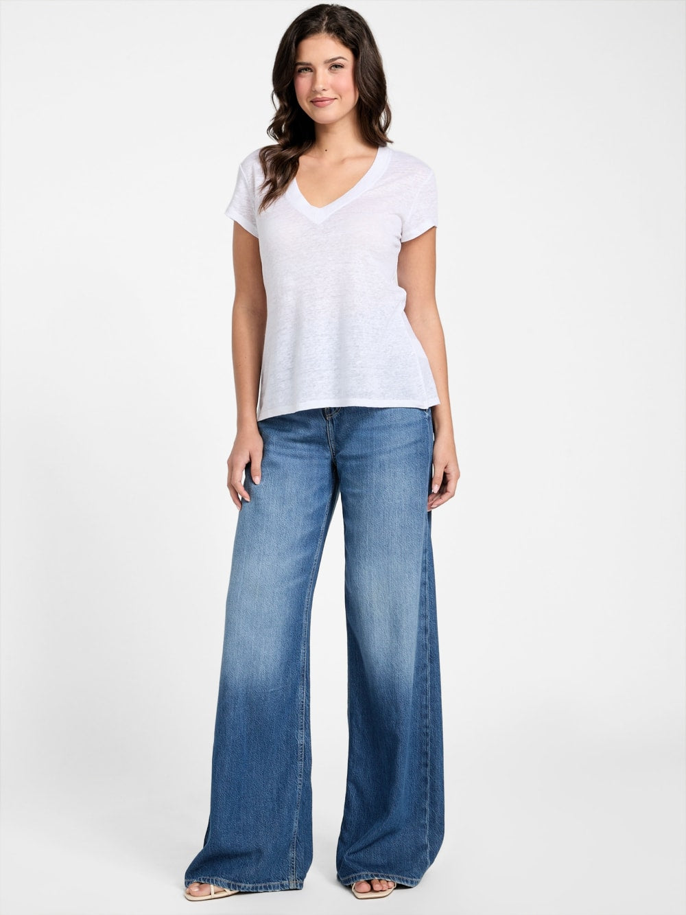 Eco Lindsey Linen Top - Guess
