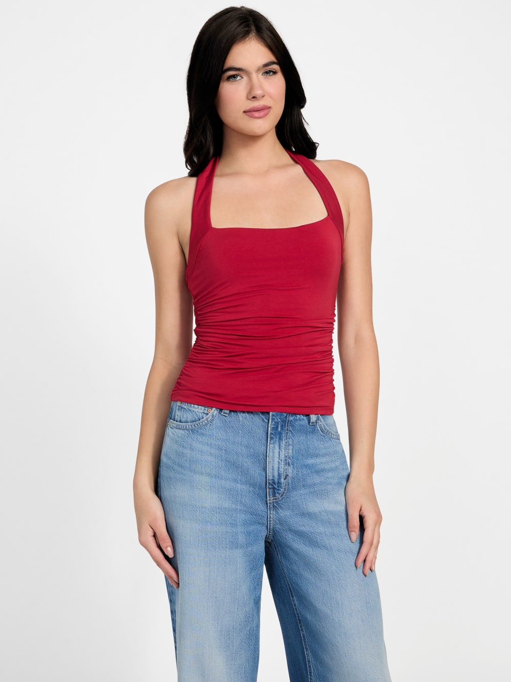 Eco Nora Halter Shirred Tank - Guess
